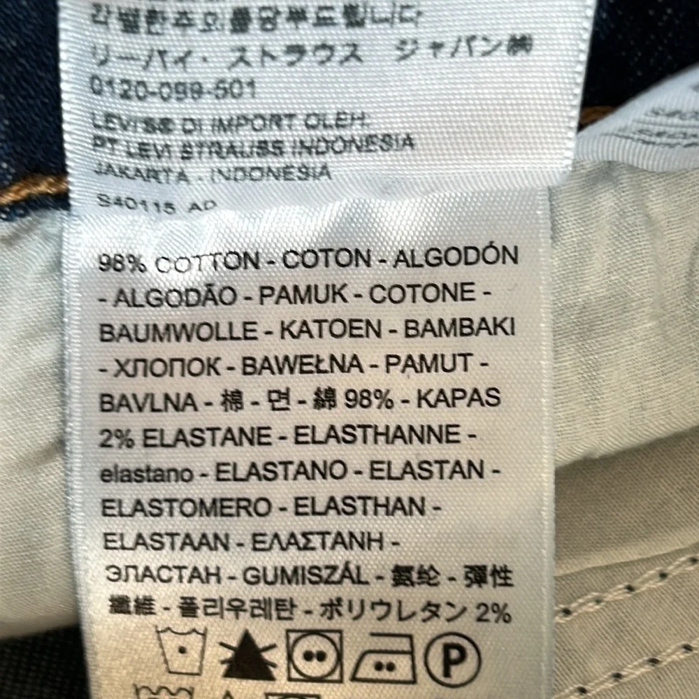 Levi’s premium Italian denim MOM jeans size 25
